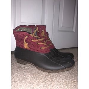 Sperry Topsider Saltwater Quilted Boots